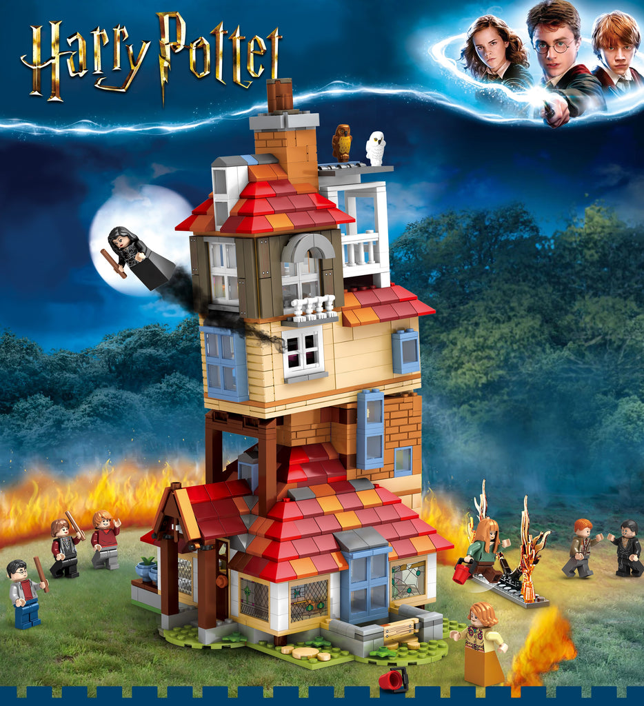 Lego Harry Potter Attack On the fashion Burrow